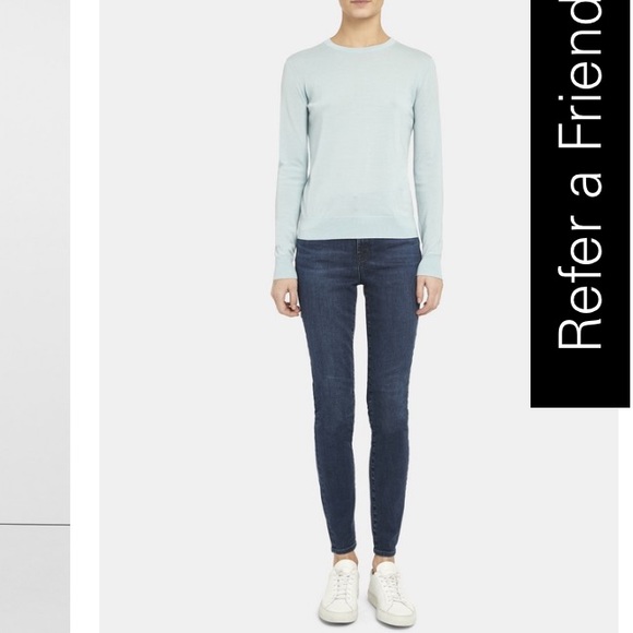 Theory Wool Crewneck Sweater - Picture 2 of 6